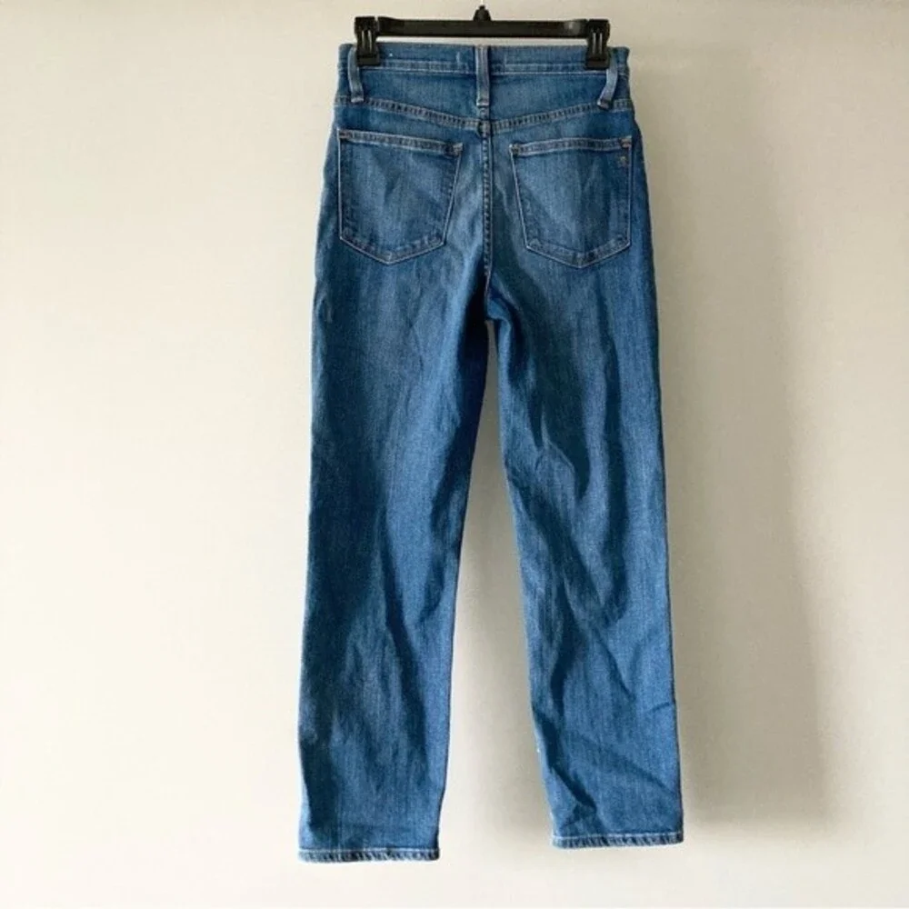 Madewell Cropped Classic Straight Leg Jeans 25‎ - Picture 5 of 7